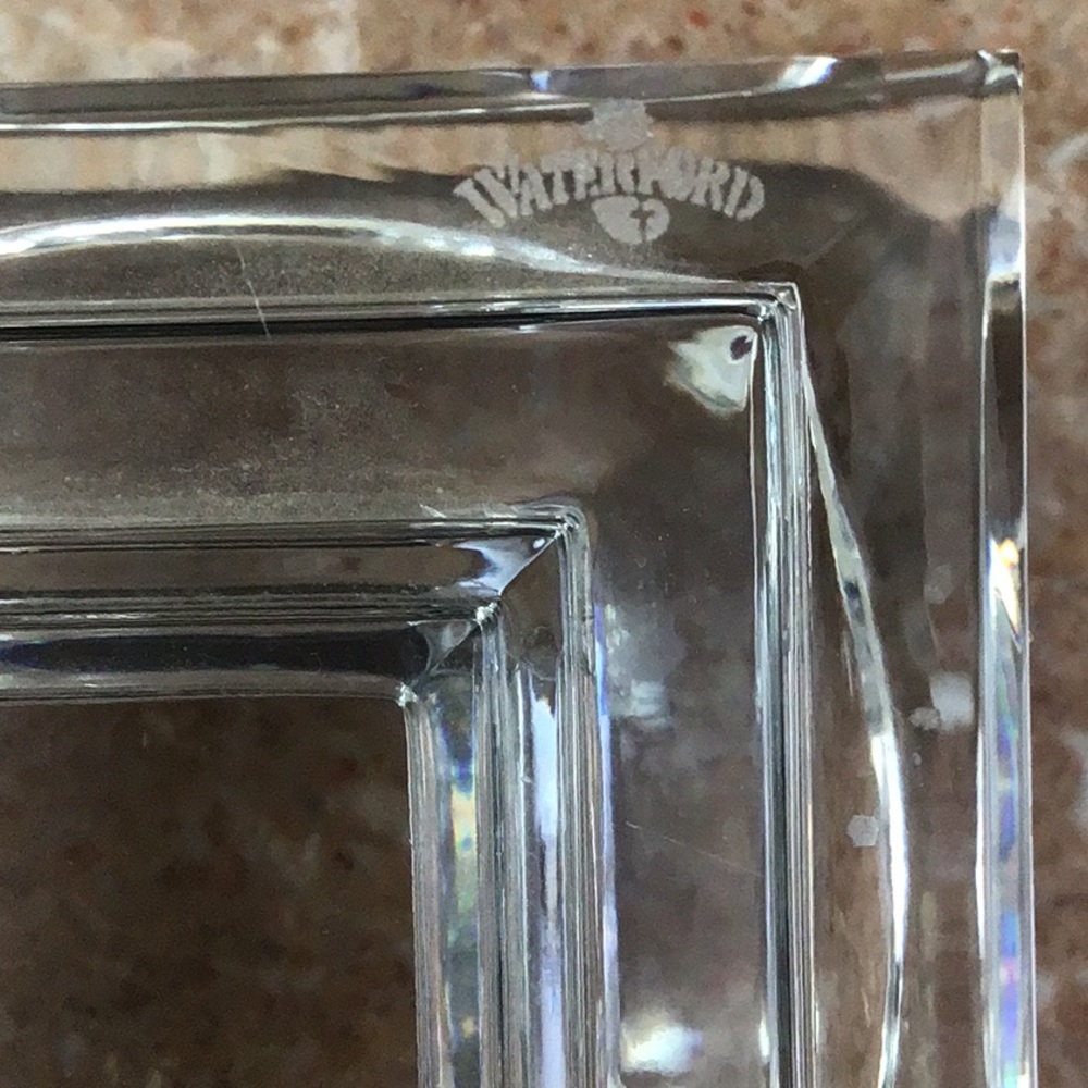 Waterford Metropolitan Crystal Candle Pillar - Picture 4 of 7